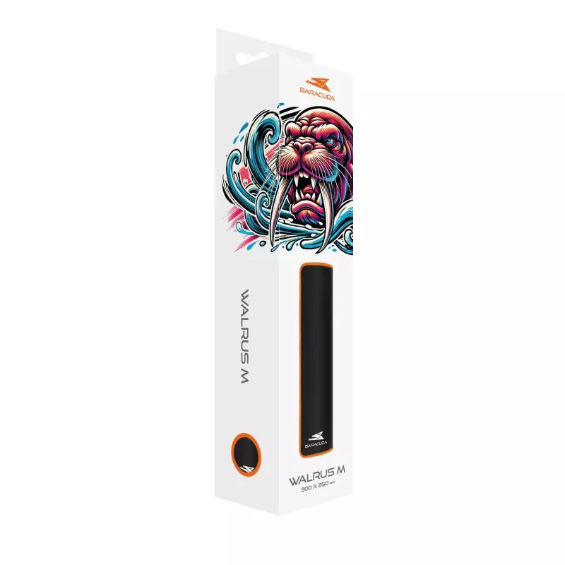 Baracuda WALRUS-M BGMP-081 pelihiirimatto musta/oranssi 300x250