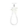 SBOX Lanyard White USB-C - USB-C -kaapeli 1,5 m valkoinen