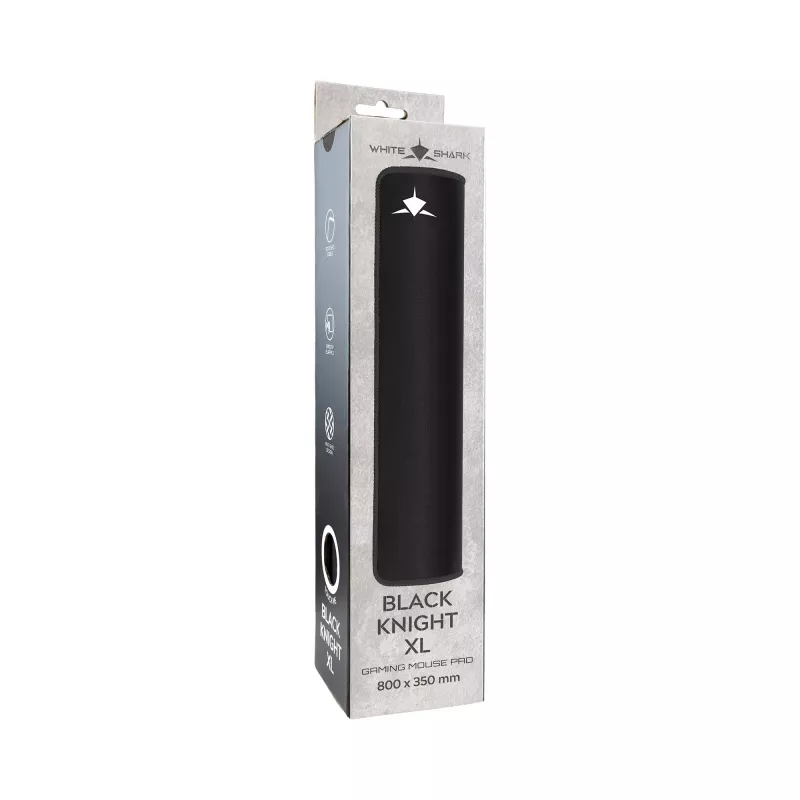White Shark BLACK KNIGHT XL MP-2103 -pelihiirimatto 800x350mm