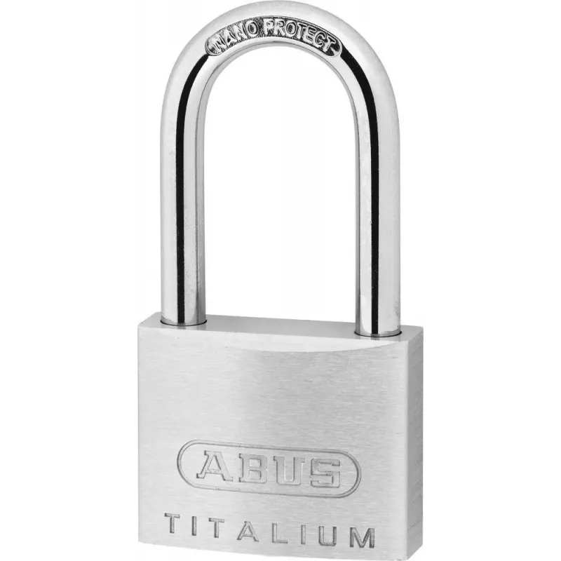 ABUS 64TI/40HB40 KD Titalium riippulukko, samalla avaimella, korkea sanka, turvataso 5