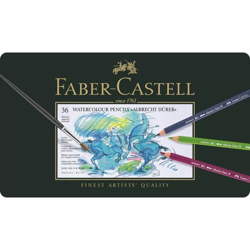 Faber-Castell Albrecht Dürer akvarellikynät, 36 kpl:n sarja (117536)
