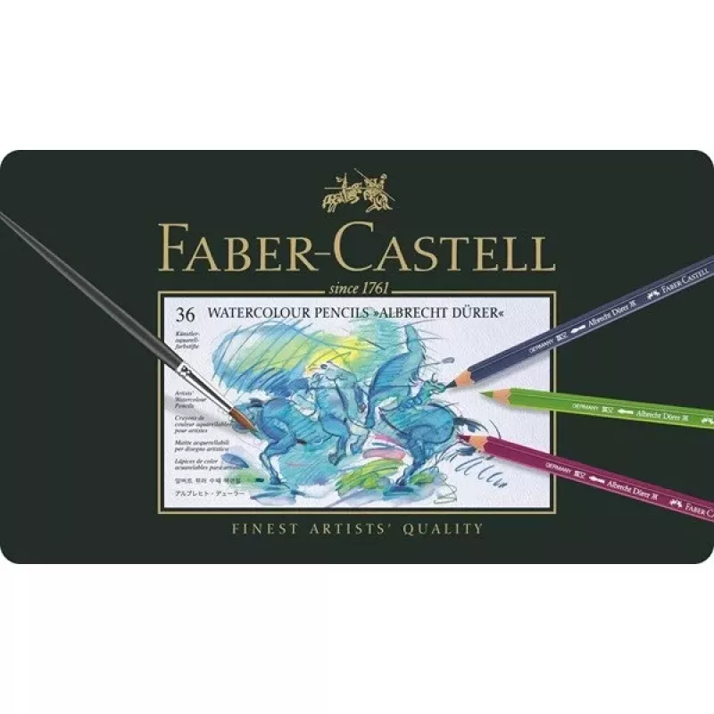 Faber-Castell Albrecht Dürer akvarellikynät, 36 kpl:n sarja (117536)