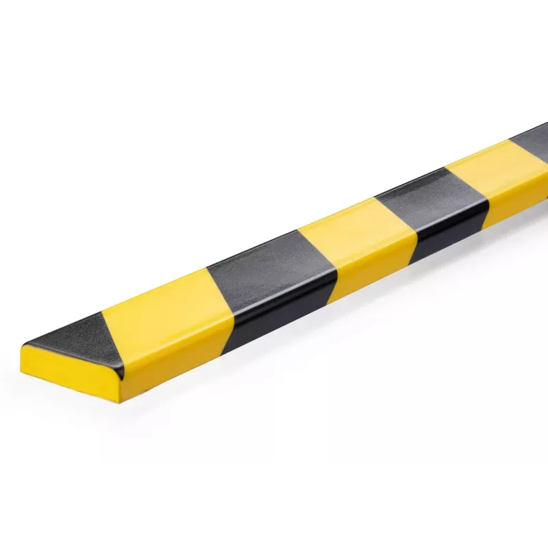 Durable S10 kaapelisilta, PVC, musta/keltainen, litteä, 1000 mm, 40 mm