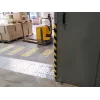 Durable S32R lattiakaapelisilta, PVC, musta/keltainen, pyöristetty, 1000 mm
