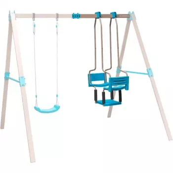 HUDORA keinu Vario Gondola Swing Module (turkoosi/beige)