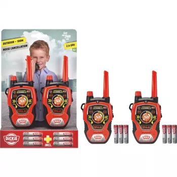 Dickie Walkie Talkie Fun 2,4 GHz 2 kpl:n sarja 201118195