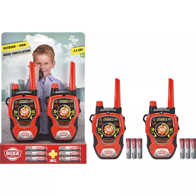 Dickie Walkie Talkie Fun 2,4 GHz 2 kpl:n sarja 201118195