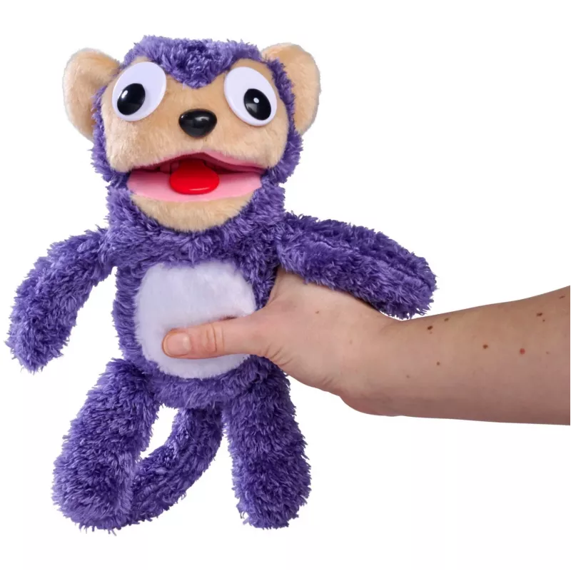SIMBA ScreamerZ apinapehmolelu äänellä, ruskea, 20 cm