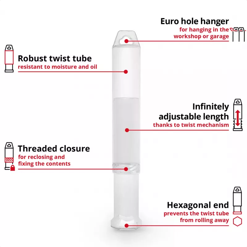 EINHELL-KWB SDS-plus poranteräsarja, Ø 6-14 mm (7-osainen, 210 mm)