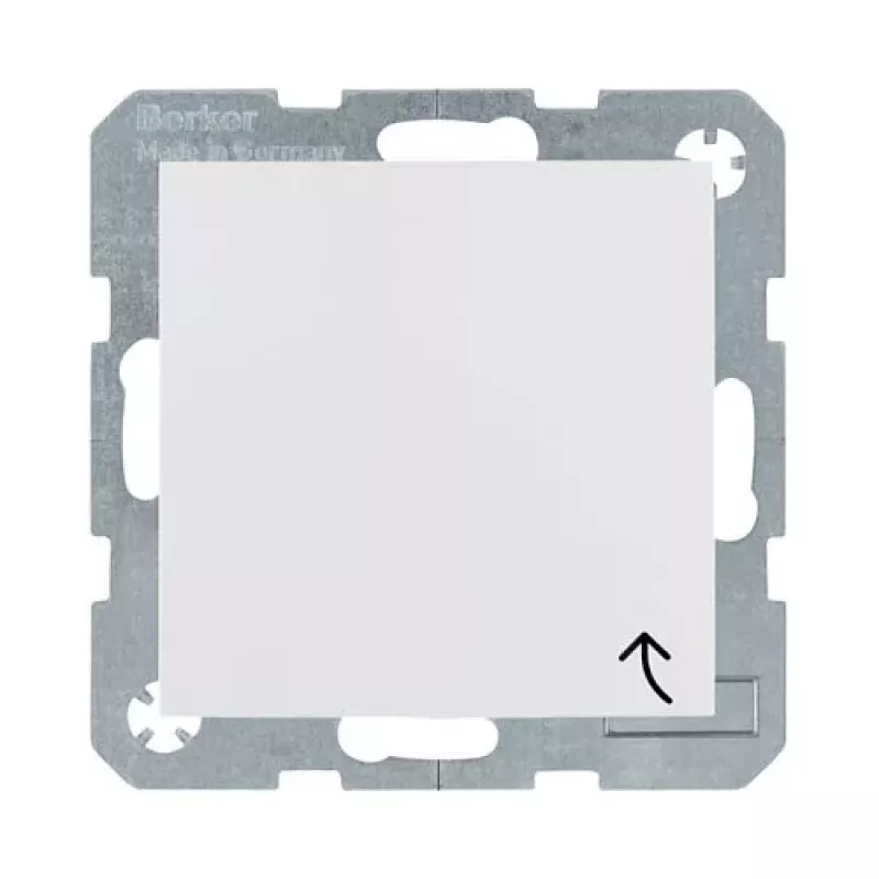 Berker 47528989 pistorasia Schuko tyyppi F 1-osainen IP44 polarvalkoinen kiiltävä S.1