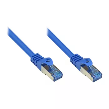 GoodConnections RNS® verkkokaapeli taittosuojalla, Cat.6A, S/FTP, PiMF, halogeeniton, 500MHz, sininen, 2m