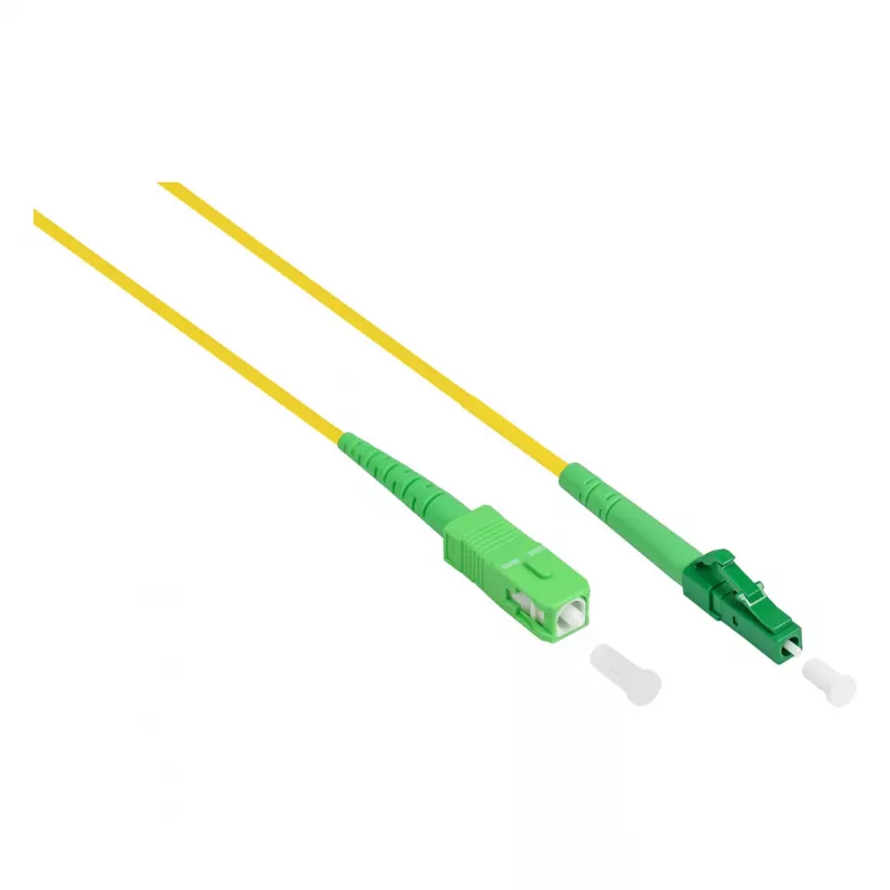 Good Connections OS2 Simplex -kuituverkkokaapeli LC/SC SM 9/125 µm 2 m keltainen