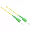 Good Connections OS2 Singlemode -kuituverkkokaapeli LC/SC Duplex 9/125 µm 3 m keltainen