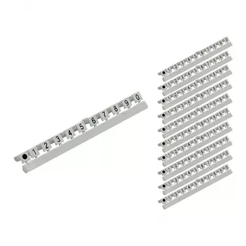 GoodConnections numeromerkit LC-kuituverkkokaapeleille, merkintä 0–9, 10 osan sarja, Good Connections® (GC-N0070)