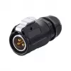 GoodConnections IC01-20P301 teollisuusliitin S1 Power, 3-napainen pistoke, M20, napsahduslukitus, juotosliitäntä, IP65/66