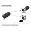 GoodConnections IC01-20P301 teollisuusliitin S1 Power, 3-napainen pistoke, M20, napsahduslukitus, juotosliitäntä, IP65/66