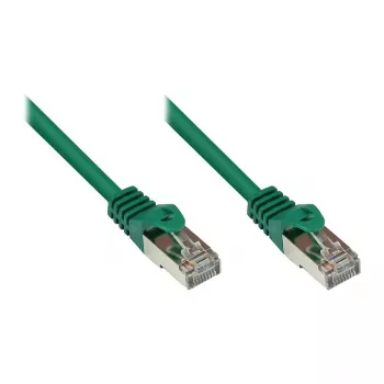 GoodConnections Alcasa RJ45-RJ45 Cat5e UTP -patch-kaapeli 0,15m kullatut liittimet uros-uros