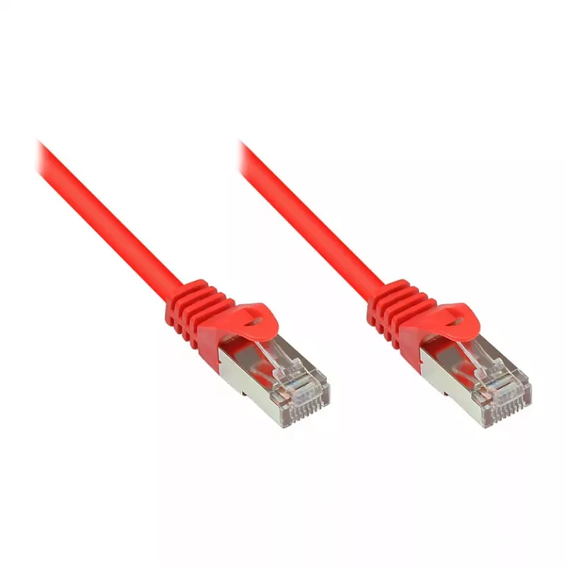 GoodConnections Alcasa Cat5e RJ45 -verkkokaapeli 1,5 m punainen