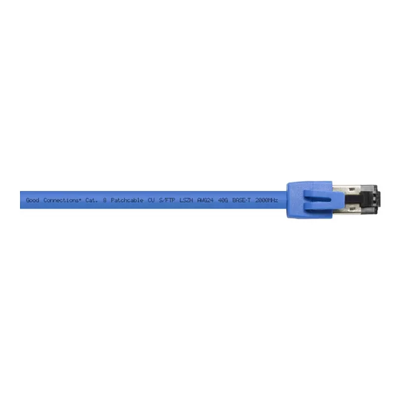 GoodConnections RNS® Cat.8.1 S/FTP PiMF LSZH -verkkokaapeli 1,5 m sininen