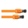 GoodConnections RNS® Cat.8.1 S/FTP -verkkokaapeli, LSZH, 2000MHz, 40Gbit/s, oranssi, 1 m