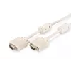 DIGITUS VGA-näytön liitäntäkaapeli 1,8 m musta