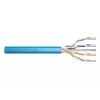 DIGITUS Cat.6A U/UTP B2ca AWG 23/1 LSOH 100m sininen asennuskaapeli
