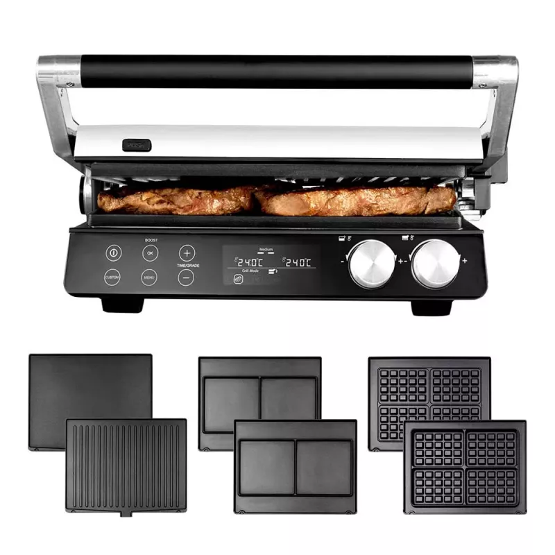 Gastroback 42423 Gourmet BBQ Advanced Smart -sähköinen kontaktigrilli 2000W