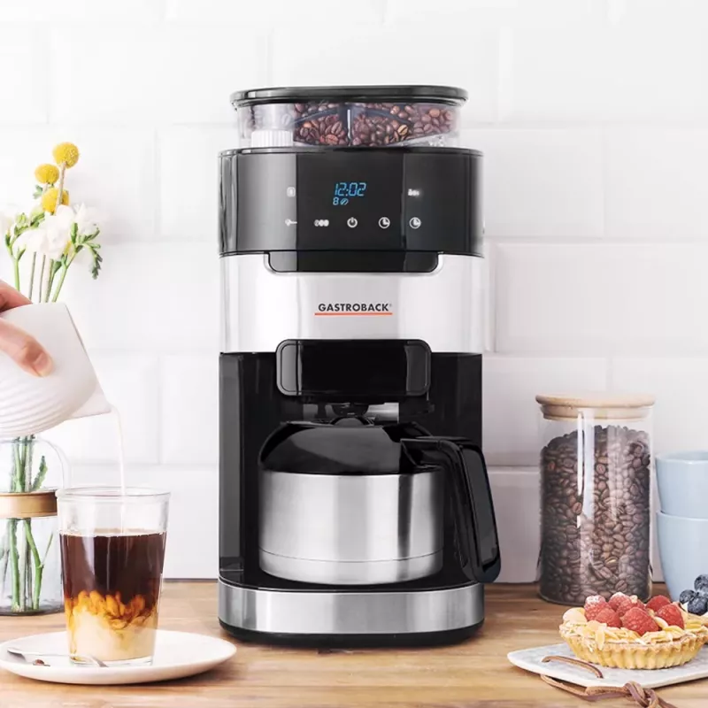 Gastroback 42711_S kahvinkeitin Grind & Brew Pro Thermo