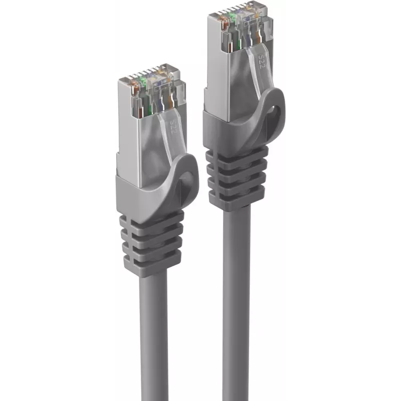 ShiverPeaks RJ45-verkkokaapeli S/FTP PIMF Cat7 LSZH harmaa - verkkokaapeli - 2m