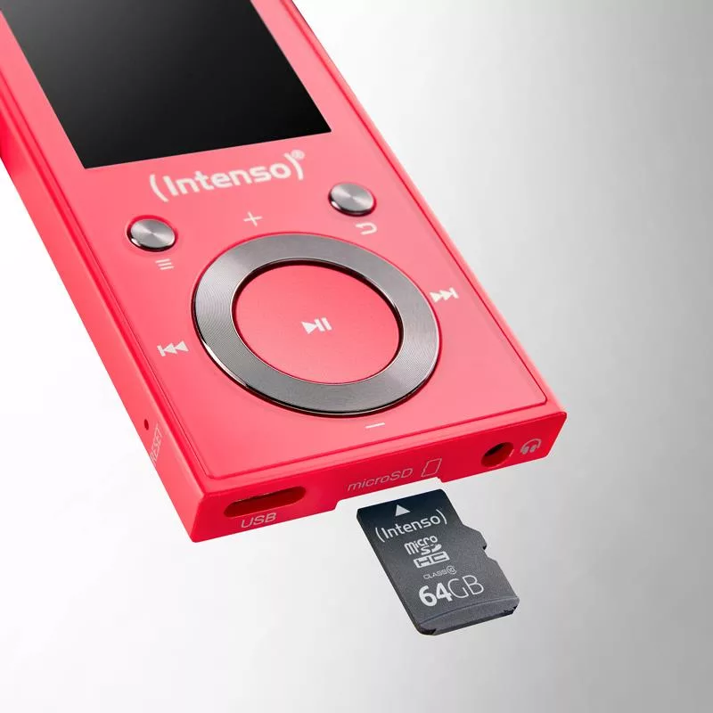Intenso MP3-soitin 64GB pinkki