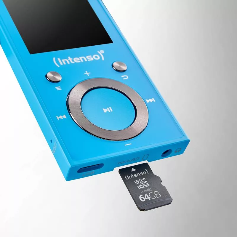 Intenso MP3-soitin 64GB sininen
