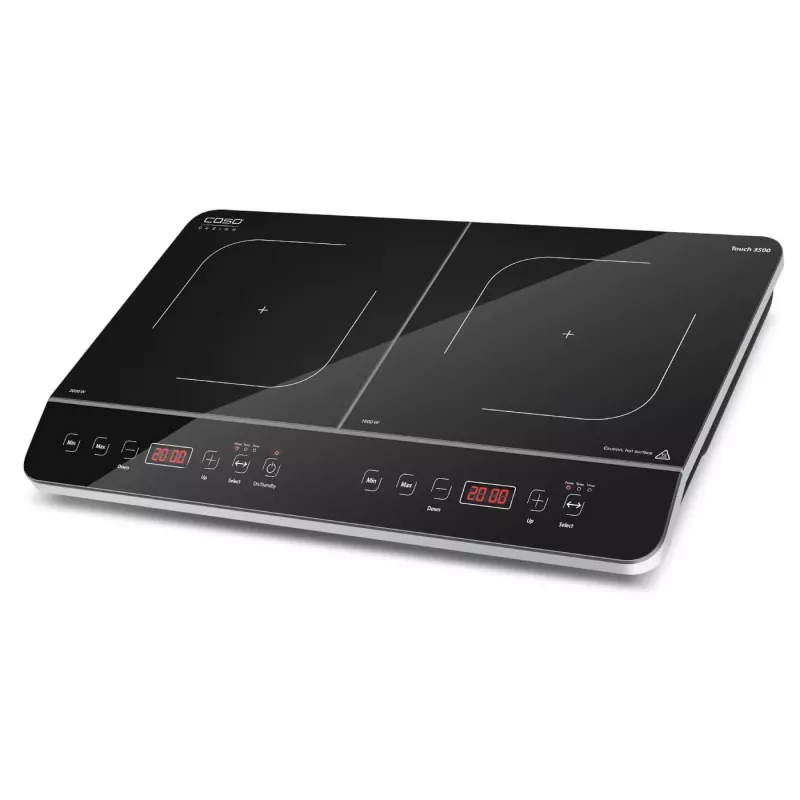 CASO Touch 3500 -induktioliesi 2 keittoaluetta musta