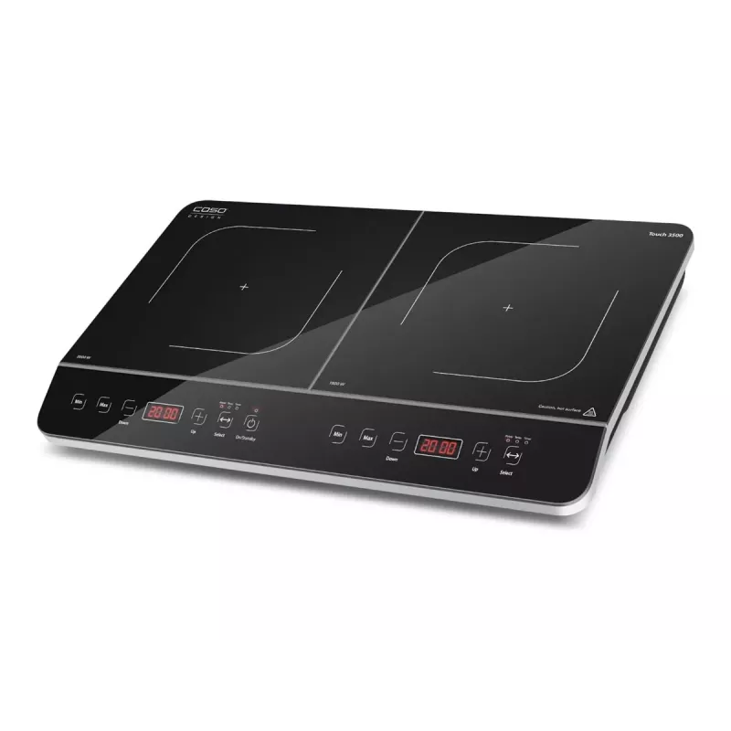 CASO Touch 3500 -induktioliesi 2 keittoaluetta musta