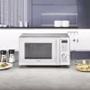 CASO Chef HCMG 25 -mikroaaltouuni - 900W, kiertoilma & grilli, 25L, ruostumaton teräs