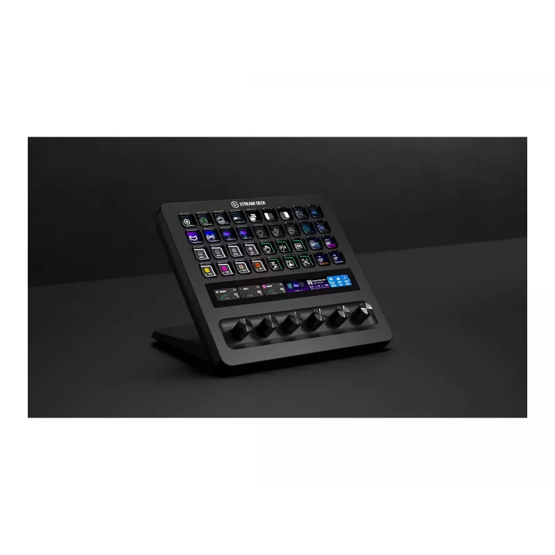 CORSAIR ELGATO Stream Deck+XL - 32 mukautettavaa LCD-näppäintä, USB-C, musta