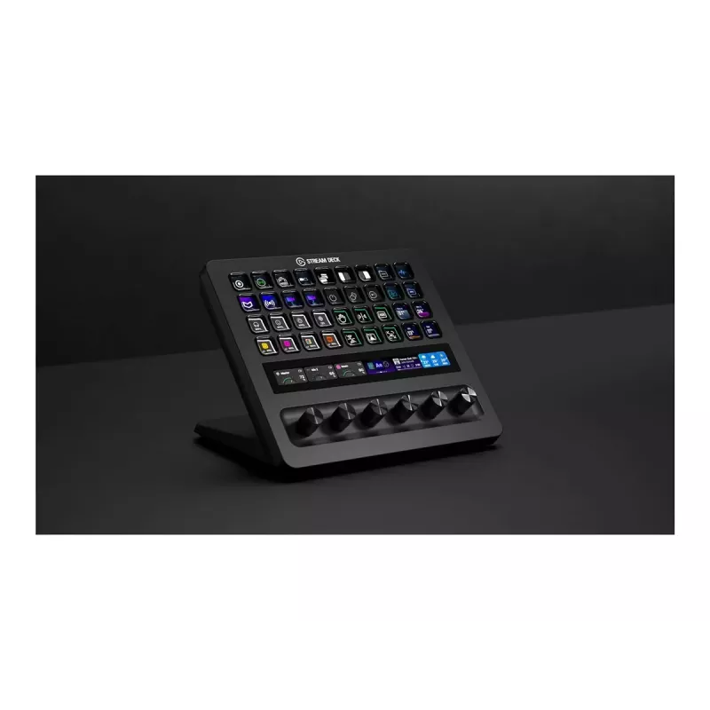 CORSAIR ELGATO Stream Deck+XL - 32 mukautettavaa LCD-näppäintä, USB-C, musta