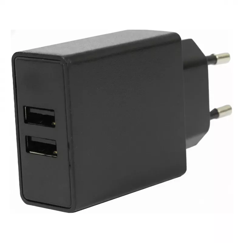 FLEPO NT-USB-103 USB-laturi 2-porttinen 100-240V AC - 5V DC 3A 15W valkoinen