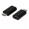 Synergy21 ALLTRAVEL USB-C-pistoke Micro-USB-liittimeen -sovitinjohto - musta