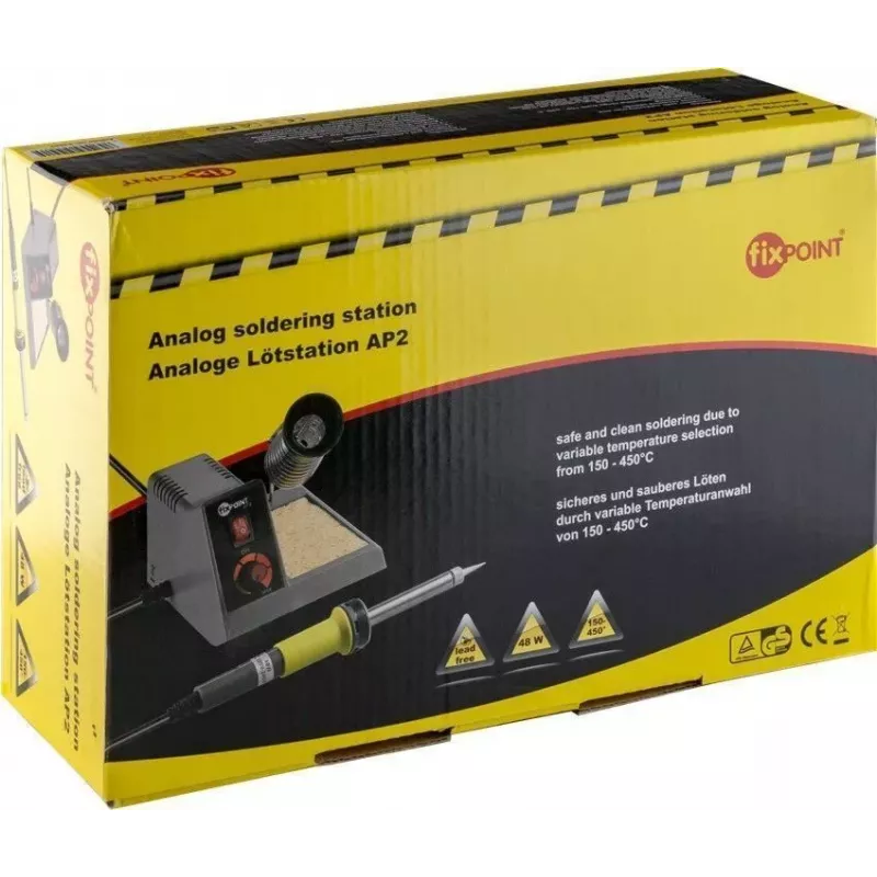 Goobay analoginen juotosasema AP2, 48W, harmaa