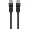 Goobay Essential DisplayPort 2.1 -kaapeli 8K 144Hz 1 m