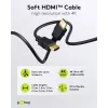 Goobay HDMI High-Speed -kaapeli Ethernetillä | Soft | 0,5 m