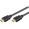 Goobay 80102 HDMI High-Speed -kaapeli Ethernetillä, Soft, 1,5 m, musta