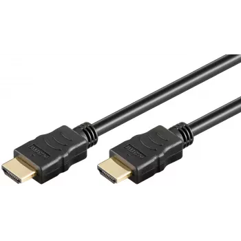 Goobay 80103 Soft HDMI High-Speed -kaapeli Ethernetillä 2 m musta