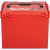 FISCHER L-BOXX FLB 374 tyhjä työkalulaatikko, punainen/musta