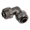 Adapteri 90° 13/10mm - 13/10mm - nikkeli musta
