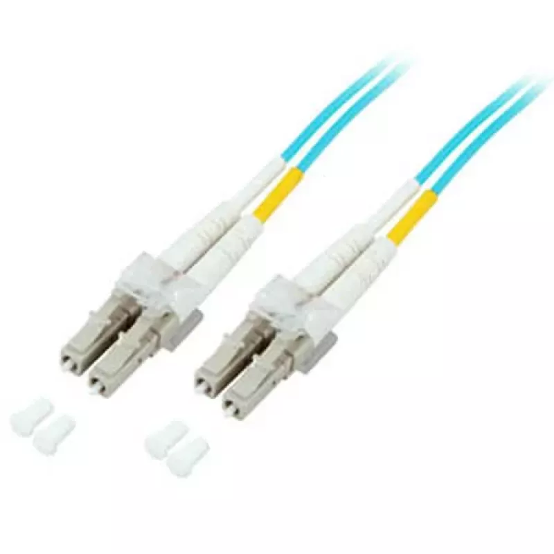 EFB-Elektronik ECOFIBER duplex-johdin LC-LC 50/125µm OM3 LSZH aqua 2,0mm 2m