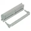 EFB 34-pin Shrouded Box Header, 2,54 mm Pitch, Straight, Grey
