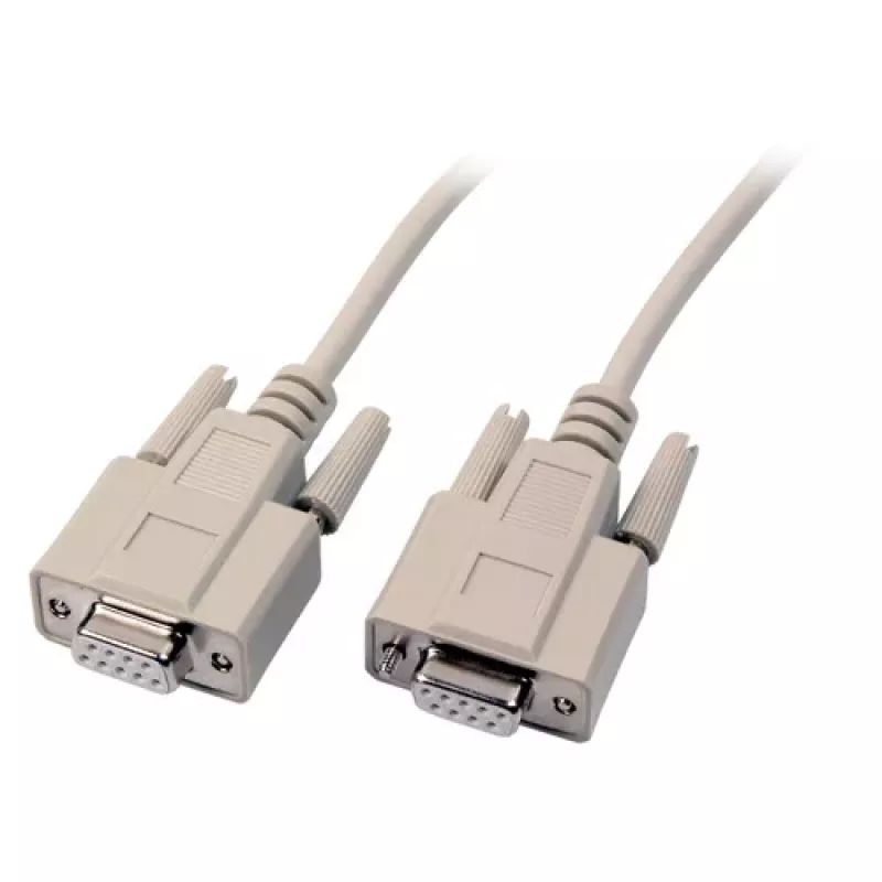 EFB-Elektronik sarjadatakaapeli 1:1, 2x D-Sub 9 naaras, 2,0 m, beige (EK152.2)