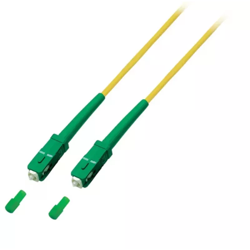 EFB Elektronik kuitu-patchkaapeli SC/APC singlemode (M) 1 m keltainen