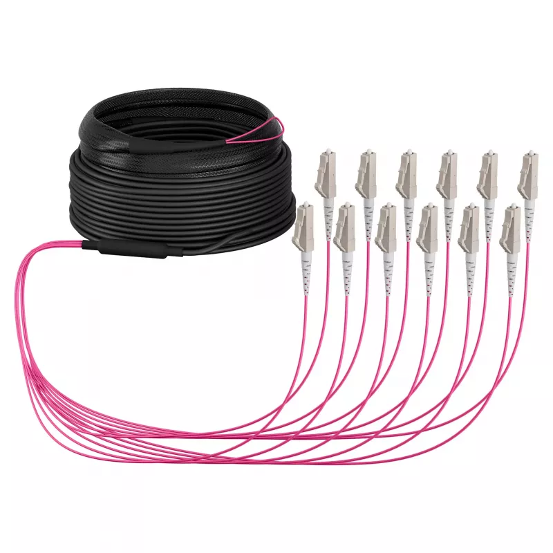 EFB runkokaapeli U-DQ ZN BH OM4 12G 1x12 LC-LC 30 m Dca LSZH